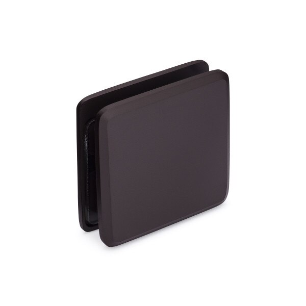 Oceana 90° Wall-Glass U-Clamp - Oil Rubbed Bronze Medium | Portals ...