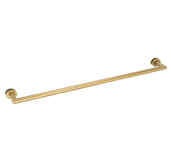 Coda 24 c/c Single-Sided Towel Bar - Brushed Brass PVD